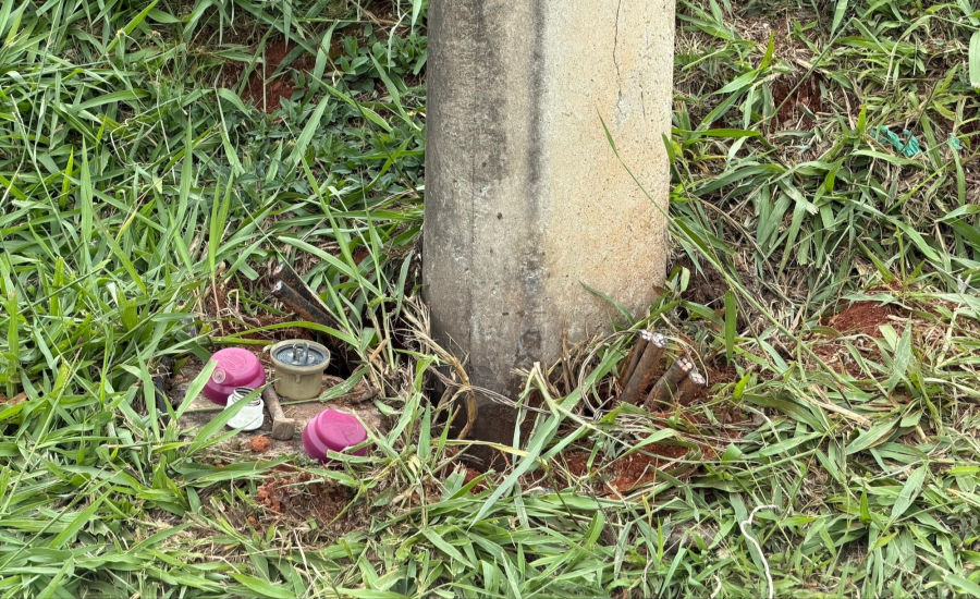 Furto de cabos e quadros de comando prejudica a iluminação pública na Epia