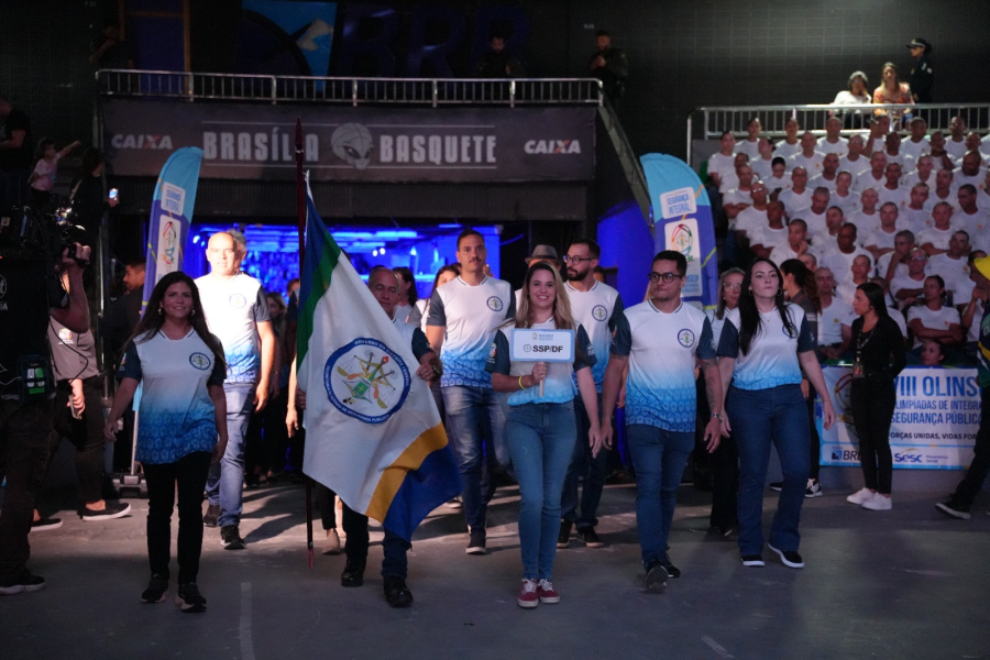 Integração marca abertura de competição esportiva da Segurança Pública do DF