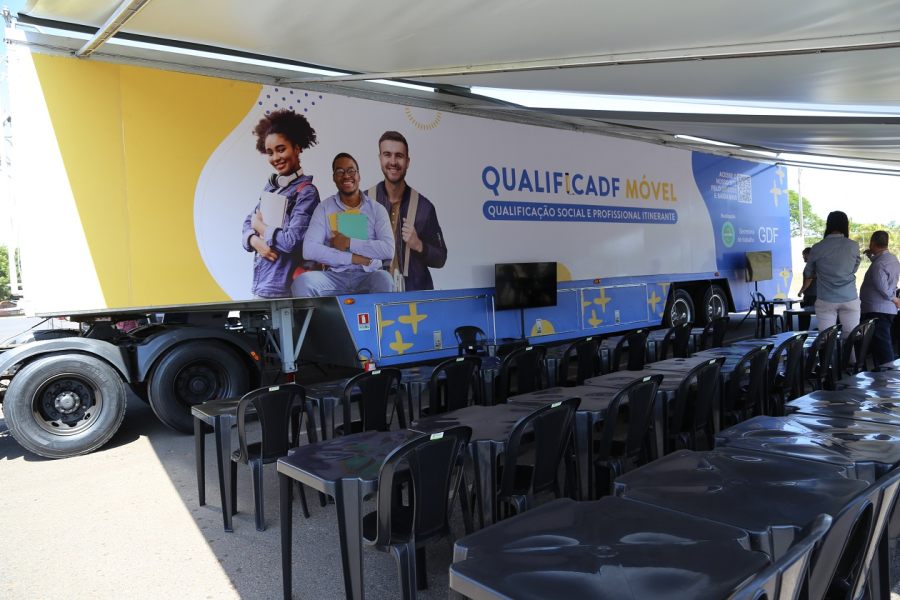 QualificaDF Móvel: último dia de inscrição para cursos no Cruzeiro