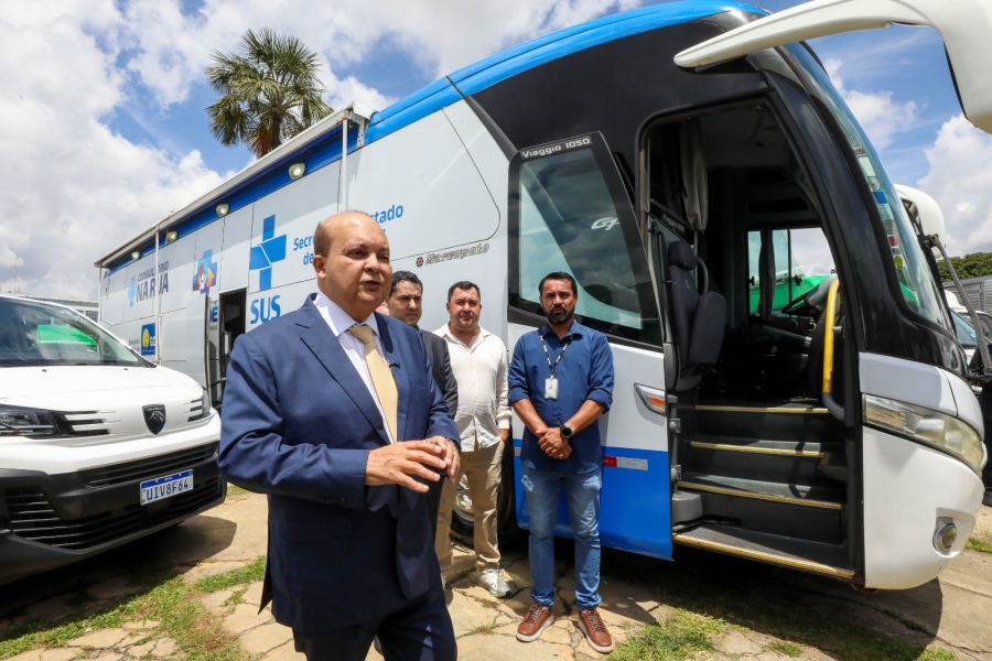 Saúde recebe 56 novos veículos, com investimento de R$ 28 milhões